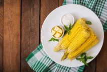 Prove o seu milho na manteiga
